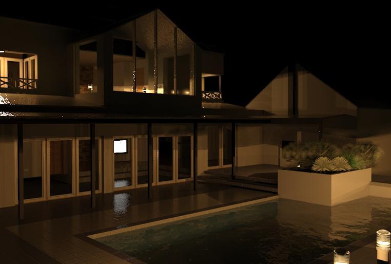 View of pool