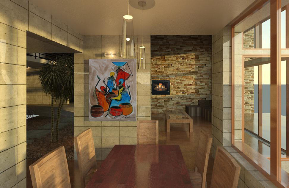 residential house interior