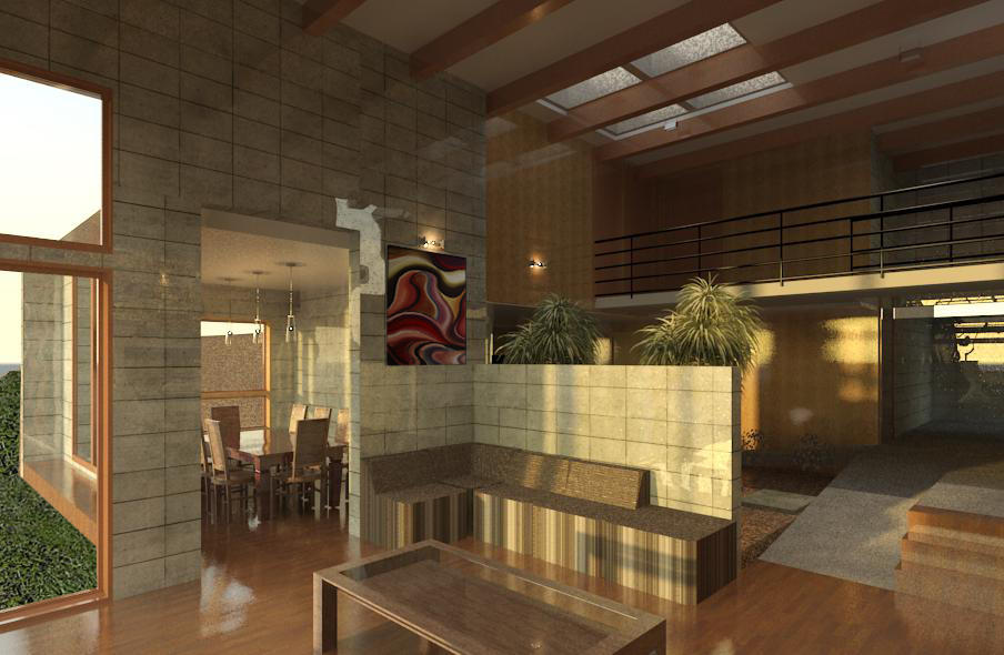 residential house  living