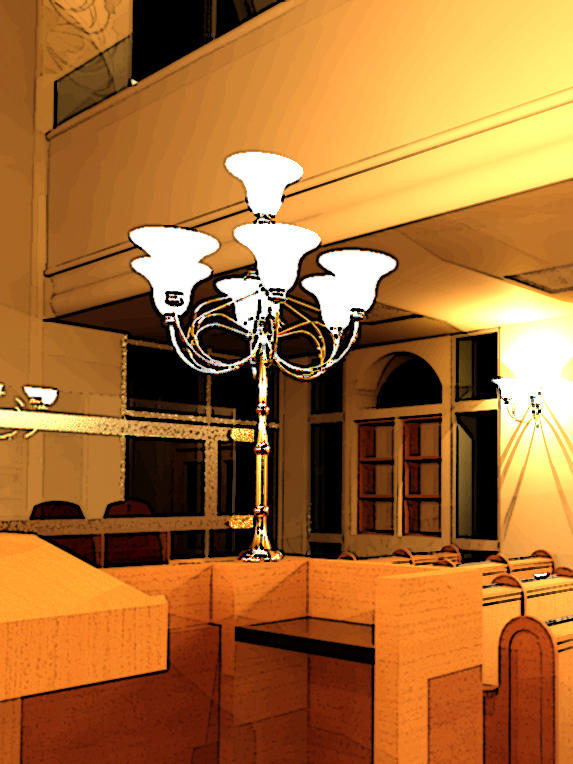 Synagogue interior