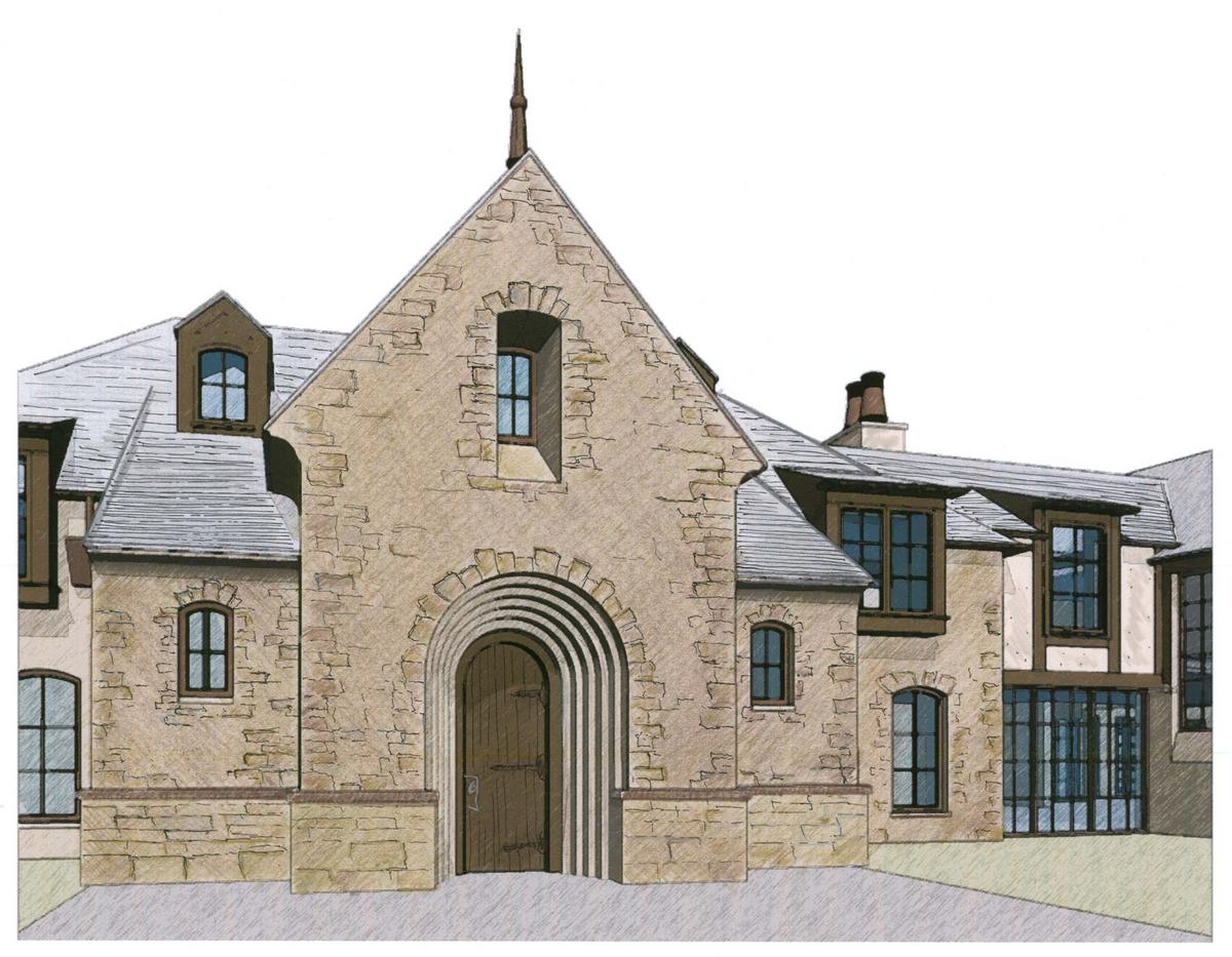 stone entry