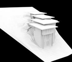 house on a hillside