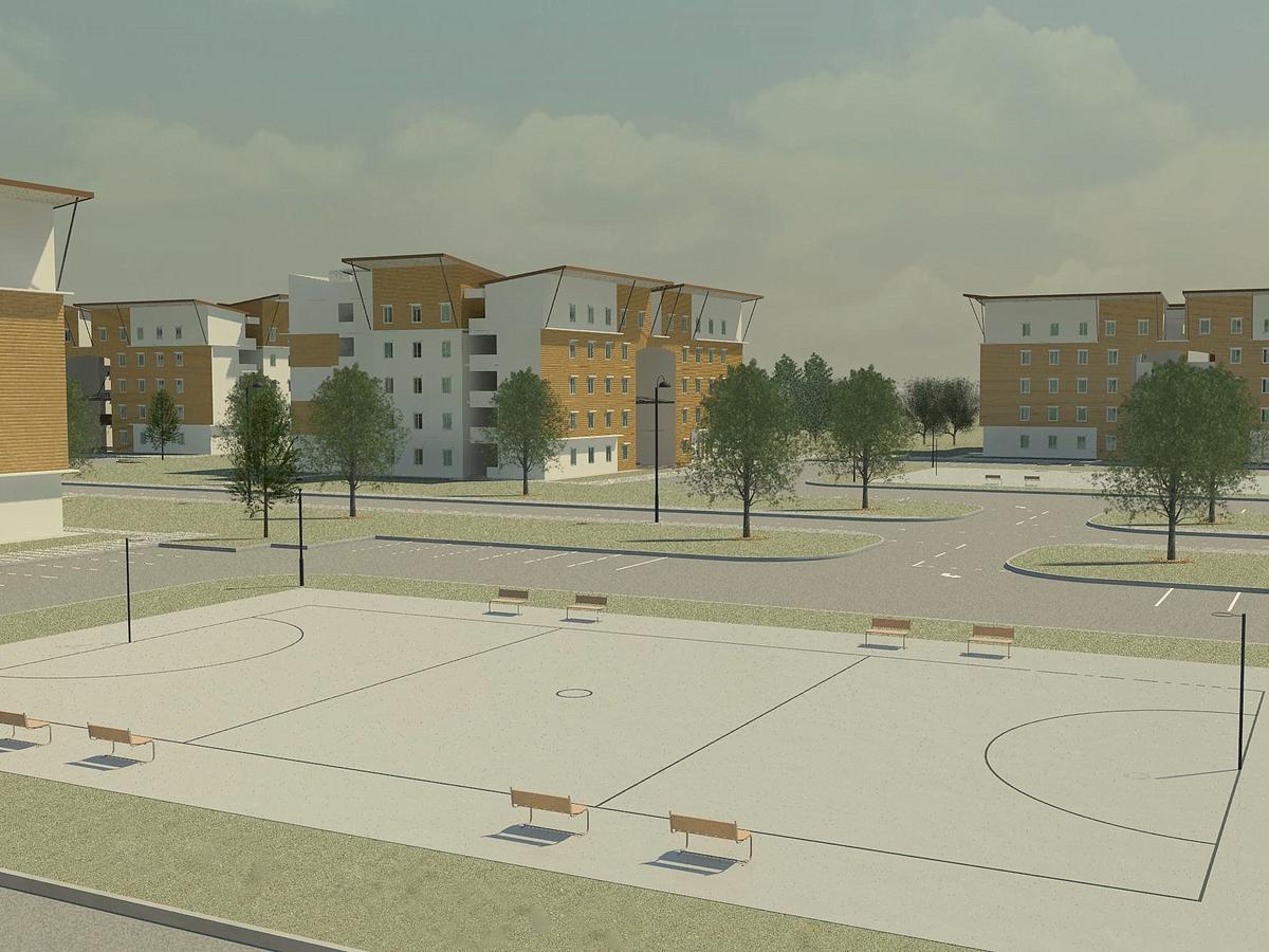 Hostel- View Basketball Court