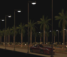 The night pool