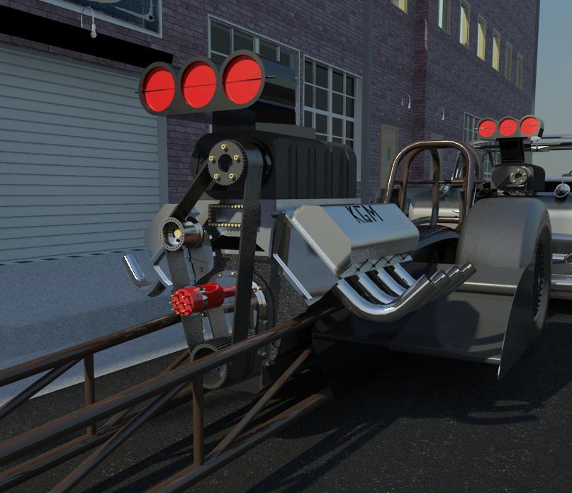 Dragster Motor