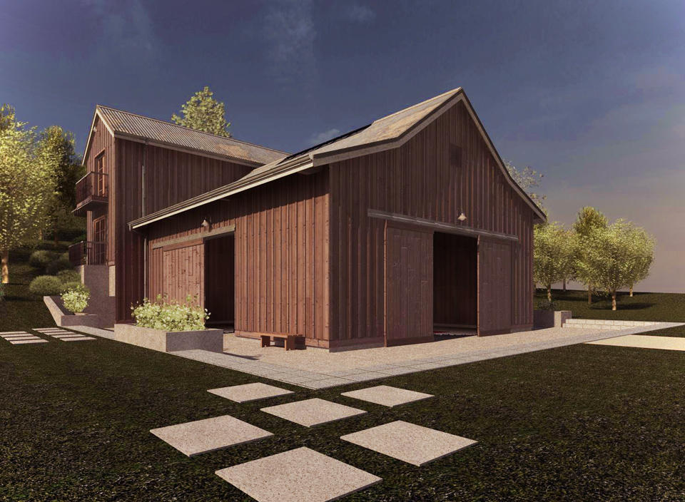 Guest House + Barn