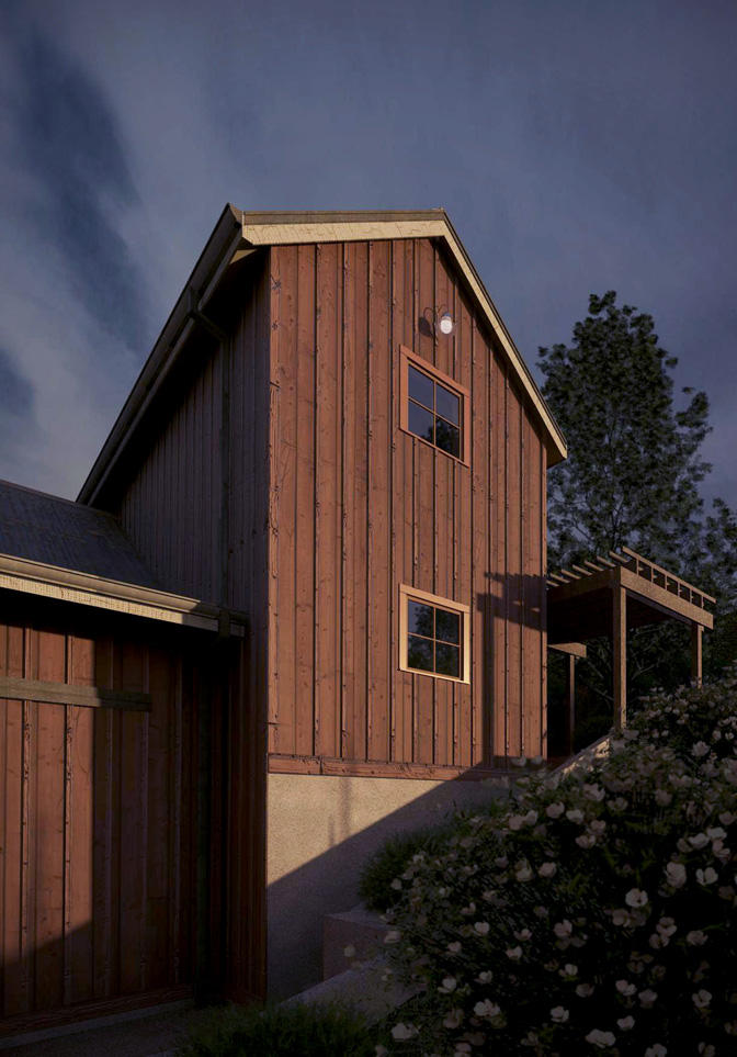 Guest House + Barn