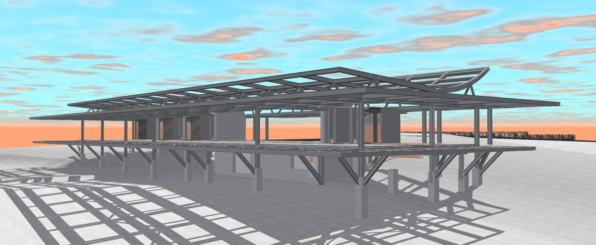 House frame B