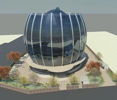 shopping Mall front view