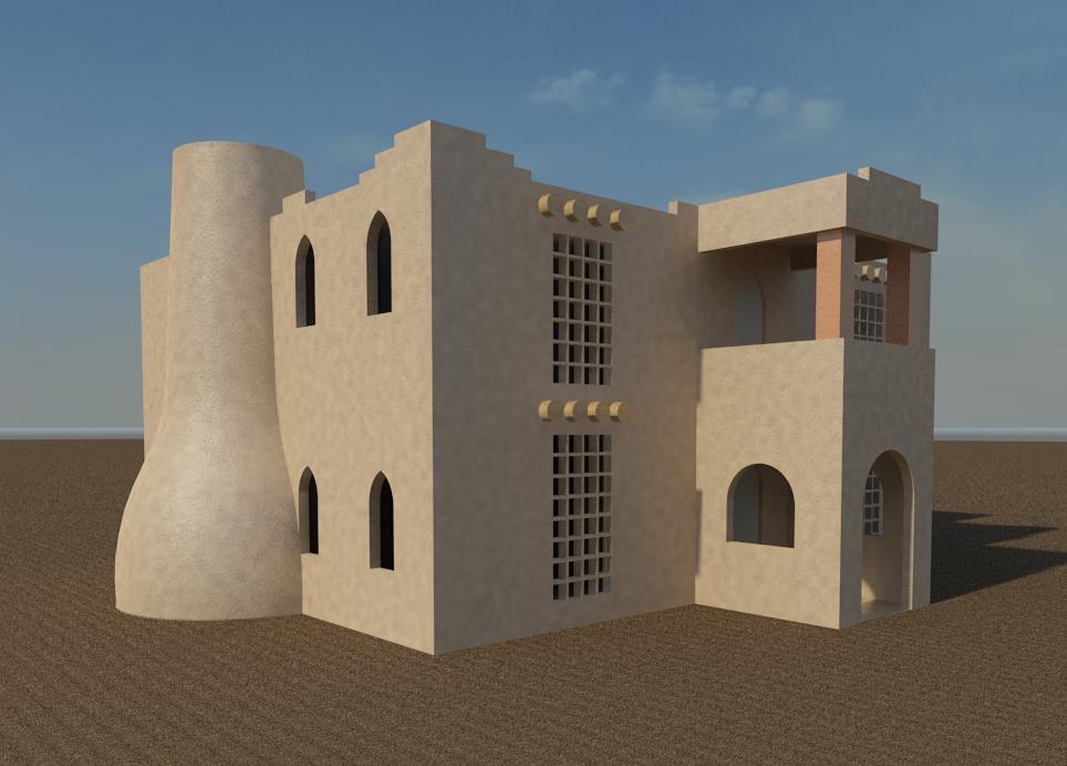 Adobe House