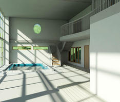 Beach house inside