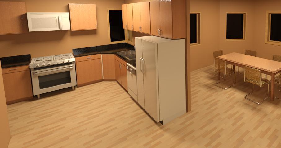 Kitchen and Bathroom