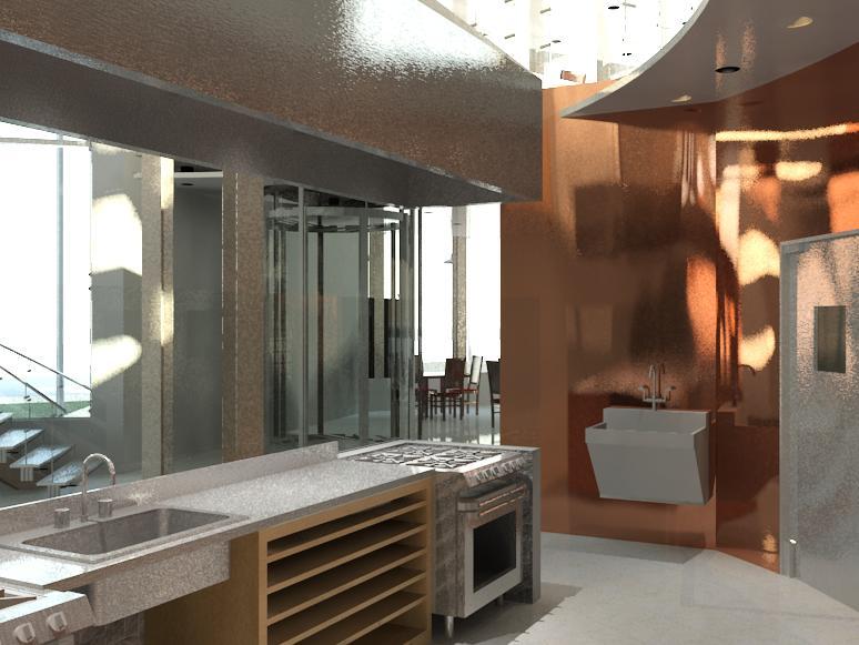 Restaurant Cooking area