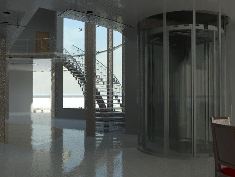 Restaurant lobby