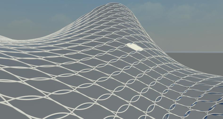 Creating Leaf Form - Curved Edge Pattern Panel
