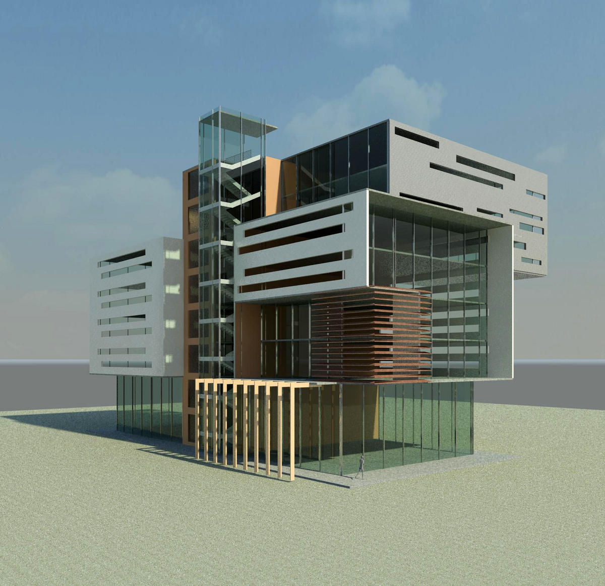 office building