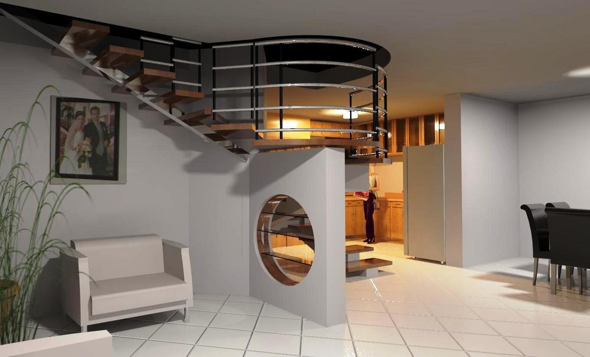 remodelacion segundo piso escaleras