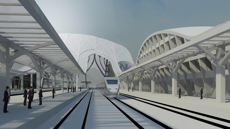 railway station
