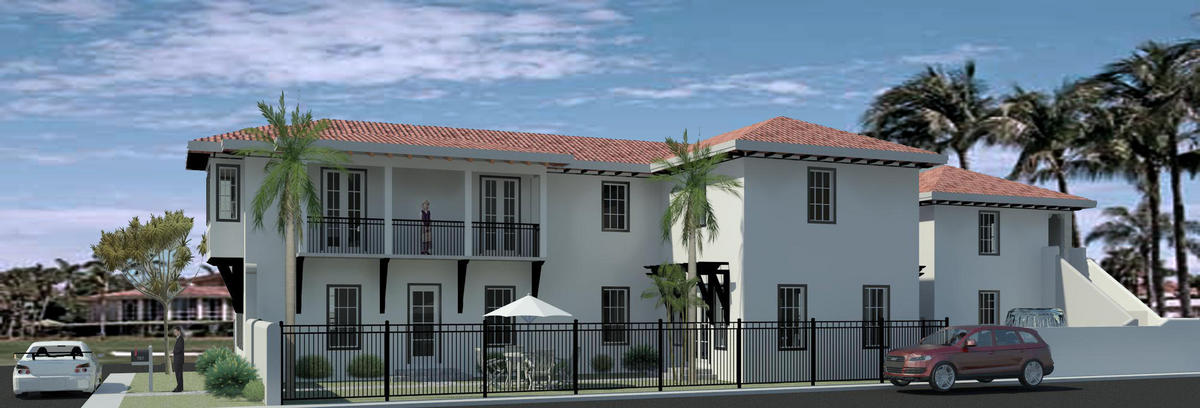 Bldg F side view