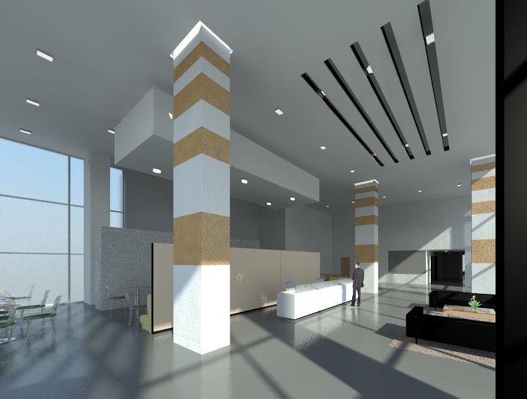 Commercial Building Reception