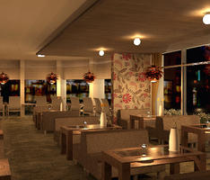 Vinh Long cafeteria