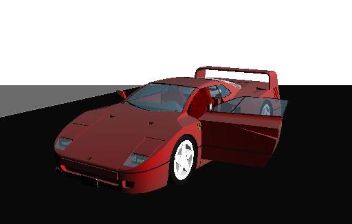 1987 Ferrari F-40(parametrical car)