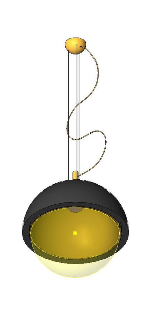 suspended light - umbrella