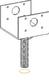 Simpson EPB44PHDG Elevated Post Bases