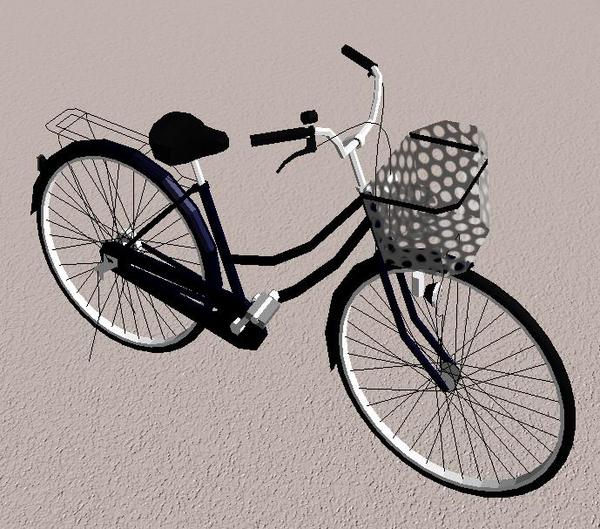 Bicycle Lady model