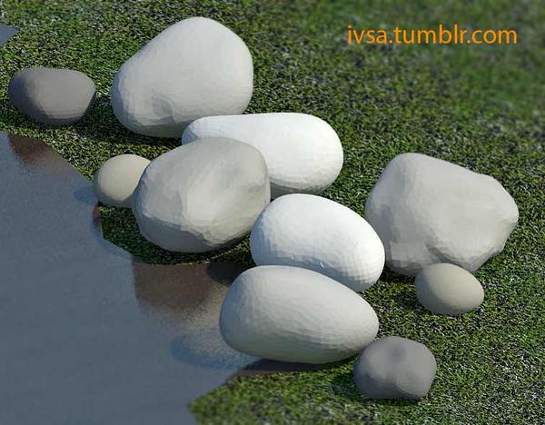 Decorative boulders family RA2010