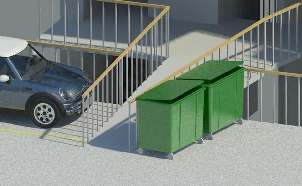 Dumpster - Garbage container