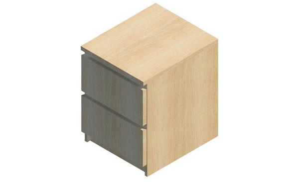Ikea Malm 2 Drawer Dresser