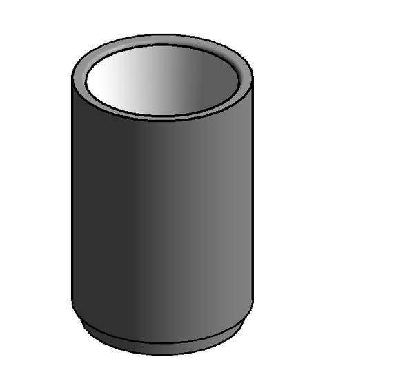 Concrete Litter Bin