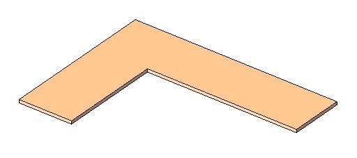 COUNTERTOP - L SHAPED NO BACKSPLASH