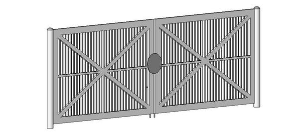 DOUBLE METAL GATE