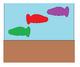 Fish tank with fish inside.
