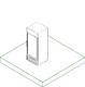 Tall Glass Referigerator