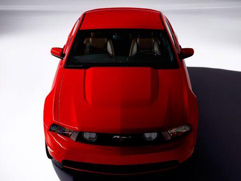 Ford Mustand Top View Detail Component Family