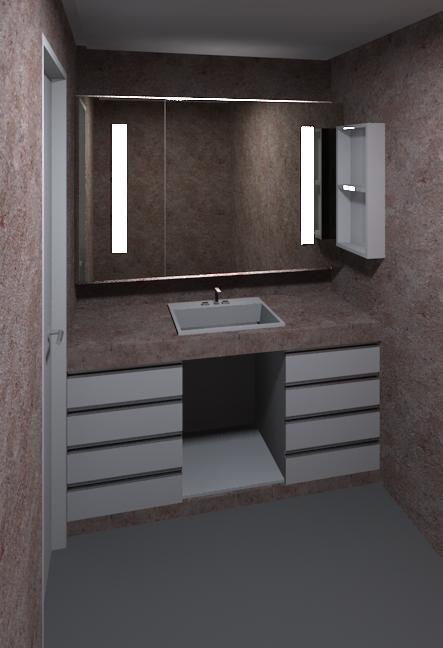 sink + mirror 1