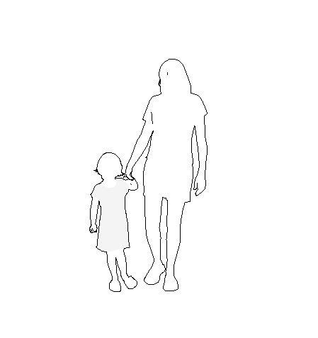 Entourage: Woman with Child