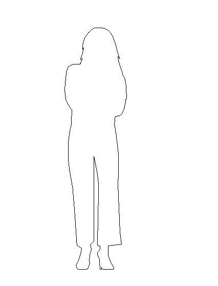 Entourage: Woman Standing Casual