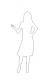 Entourage: Woman Standing with Hand Raised