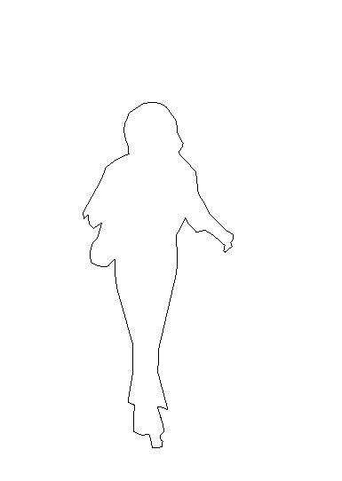 Entourage: Woman Walking with Purse