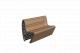Outdoor Modern Bench / Banca Exterior Moderna