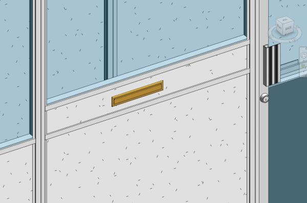 Door Mail Slot