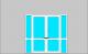 Four panels patio door
