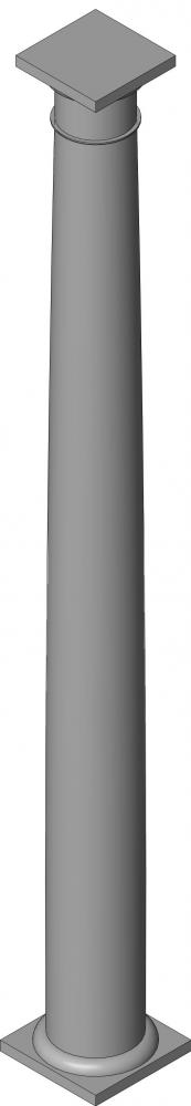 Parametric Tuscan Column - with Entasis!