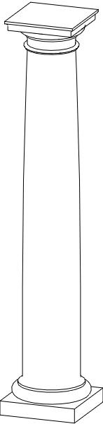 Tuscan Column - TRUE Classical Proportions!