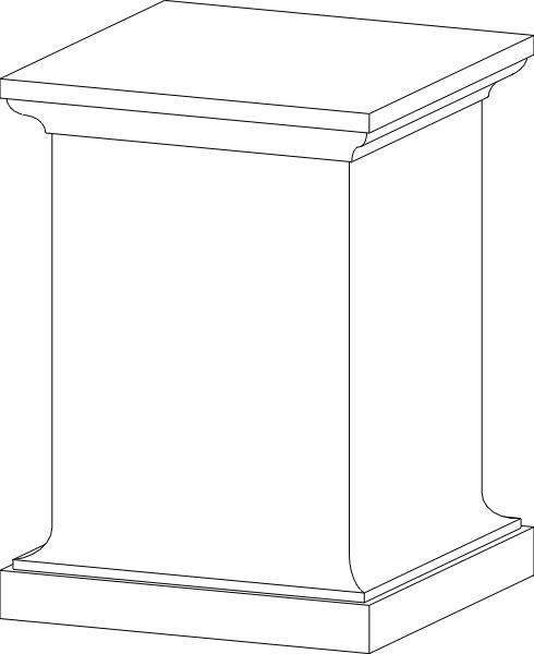 Tuscan Column Base - TRUE Classical Proportions!