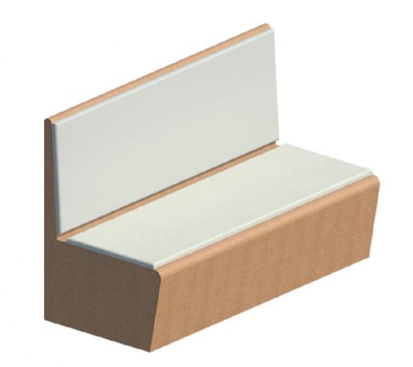Alcove/Recessed Upholstered Bench